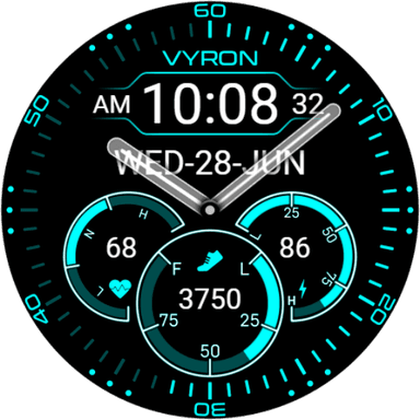 TOP GUN - hybrid watch face