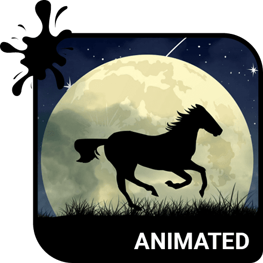 Wild Horse Animated Keyboard