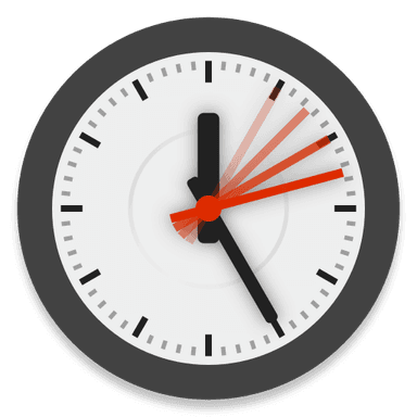 Animated Analog Clock Widget