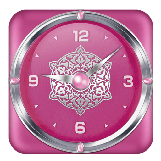 Lotus flower  Clock Widget