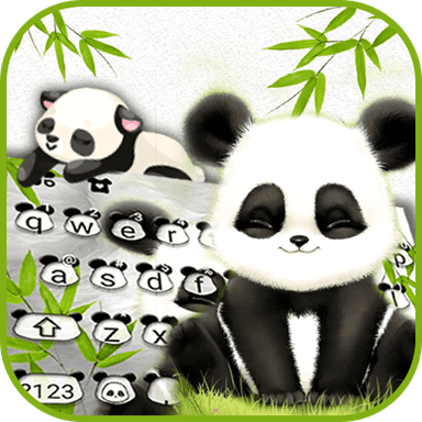 Baby Panda Keyboard
