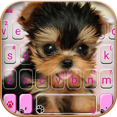 Cute Tongue Cup Puppy Keyboard