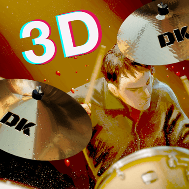 DrumKnee 3D Drums - Drum Set