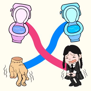 Toilet Rush: Draw to Toilet
